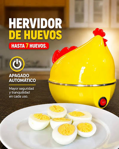 Hervidor De Huevos Gallina Olla Eléctrica